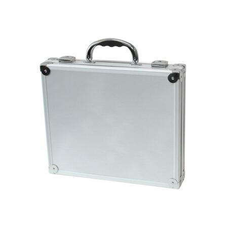 BETTER THAN A BRAND Aluminum Presentation Case, Silver BE30774